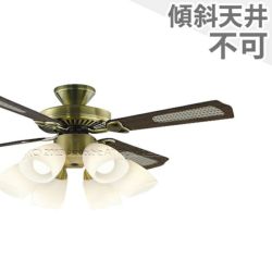 即日発送 大風量 LED 電球色/昼白色 6灯 羽根変更モデル(デザイン：ラタン柄) コイズミ製シーリングファンライト【KCB099】｜<公式> シーリングファン・ライト通販専門店 | ファズー【品揃え日本一】AM40383E + AA41901L / AA41901L(N) + AE40392E