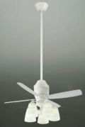 AEE595031 + AAE590180 + AE-91156 + AEE590184 コイズミ製シーリングファンライト【生産終了品】 メイン画像