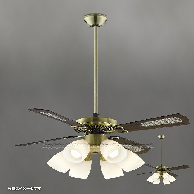 AM40384E + AA40377L + AEE590128 + AE40392E コイズミ製シーリングファンライト【生産終了品】 メイン画像