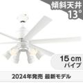 WF239P1 + WF277PR1 オーデリック製シーリングファンライト メイン画像