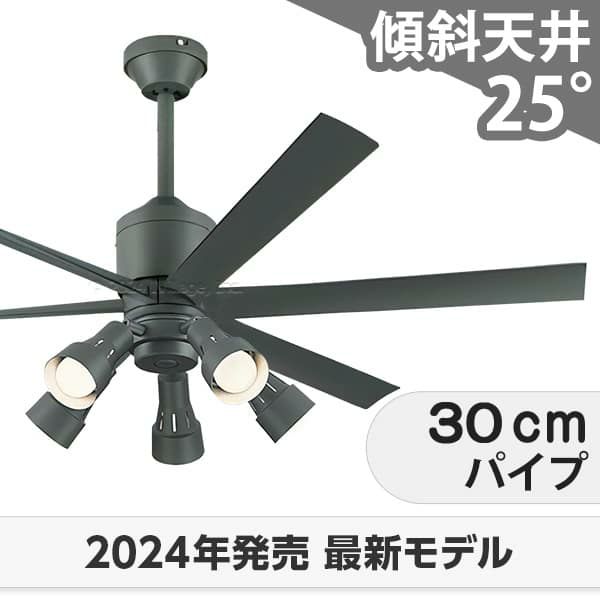 WF249P1 + WF280PR + WF737P1 オーデリック製シーリングファンライト メイン画像