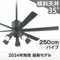 WF249P1 + WF280PR + WF742P1 オーデリック製シーリングファンライト メイン画像