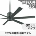 WF249P1 + WF738P1 オーデリック製シーリングファン メイン画像