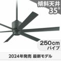 WF249P1 + WF742P1 オーデリック製シーリングファン メイン画像
