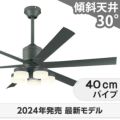 WF249P1 + WF260PR + WF738P1C オーデリック製シーリングファンライト メイン画像