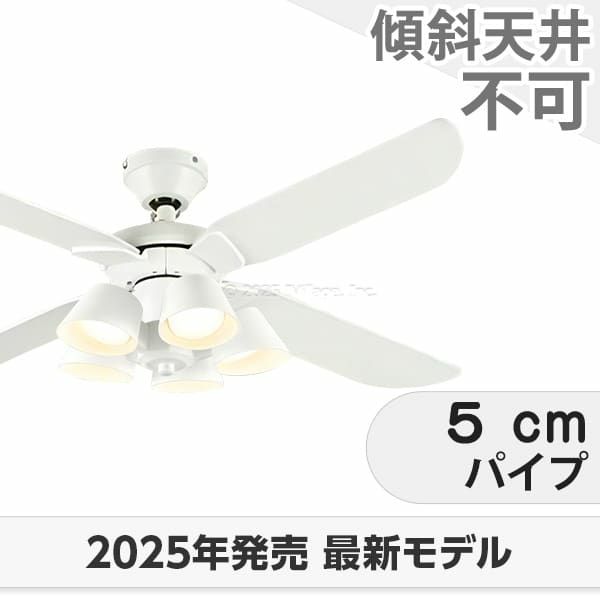 WF054 + WF227LR / WF227NR / WF227WR オーデリック製シーリングファンライト メイン画像